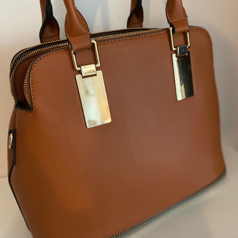 cognac purse